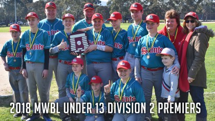 U13 Division 2 Premiers