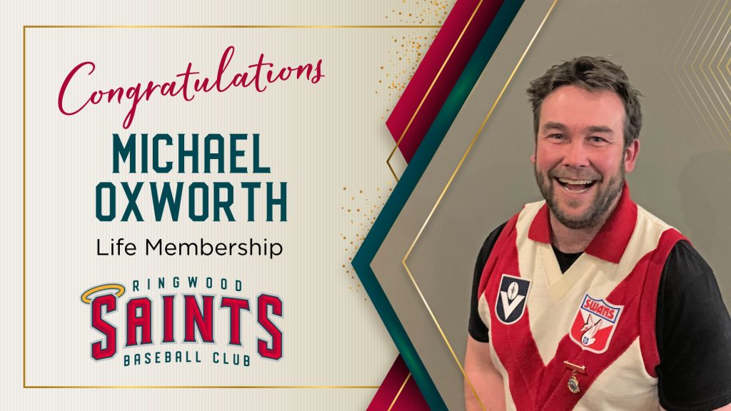Michael Oxworth - Life Member #25